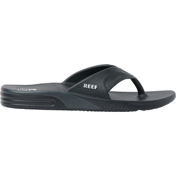 2026 Reef Mens Fanning H20 Sandals CJ8545 - Black / Silver